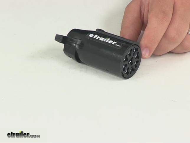 Pollak 9-pole Round Pin Trailer Connector