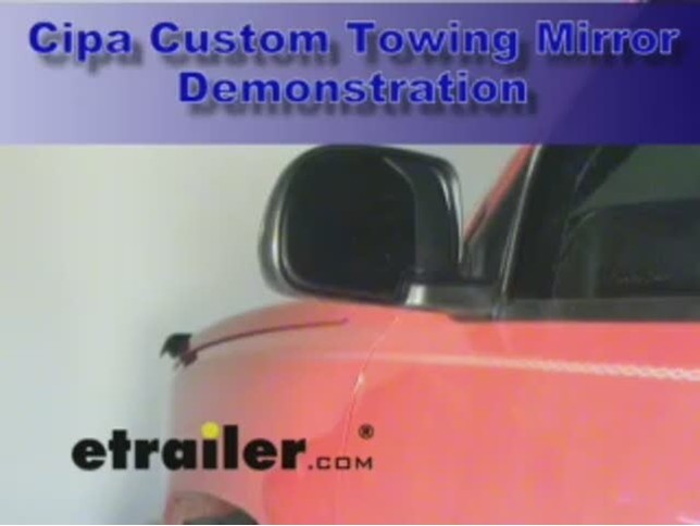 CIPA Custom Towing Mirror Passenger Side Chevrolet Silverado 2004