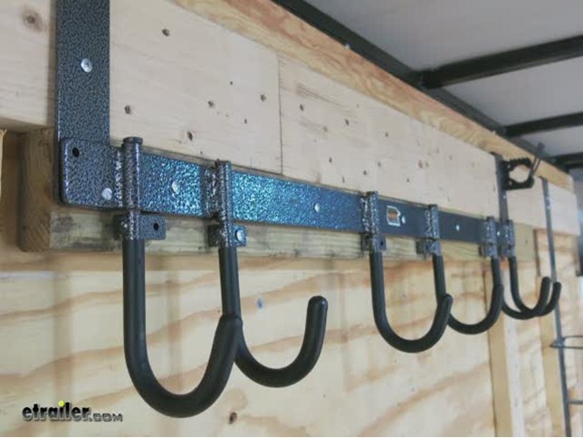 Rack Em Weedeater Racks Trimmer Lockable Trailer 3 Place Pk 6 Compare Rack Em 6 Hook Vs Shelf Kit For Enclosed