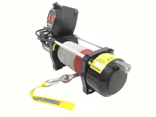 X9 Superwinch Delivers 9000 Lb Pulling Capacity With