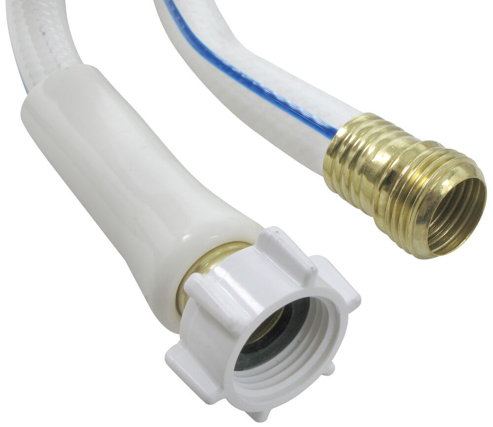 50' Aqua Pro RV Water Hose with Hose End Protector, 5/8" Diameter Aqua