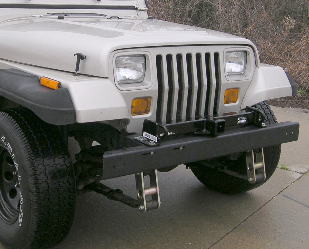 How to install a tow hitch on a jeep wrangler #5