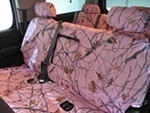 Browning seat covers pink