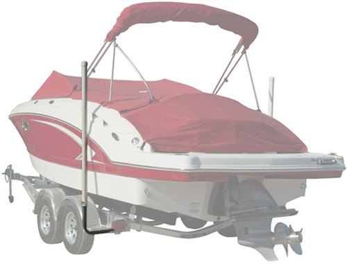 boat trailer parts guides boat guide post style 75 inch tall ce smith