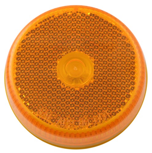 Sealed 2-1 2 U0026quot Round Trailer Clearance Side Marker Light With Reflector