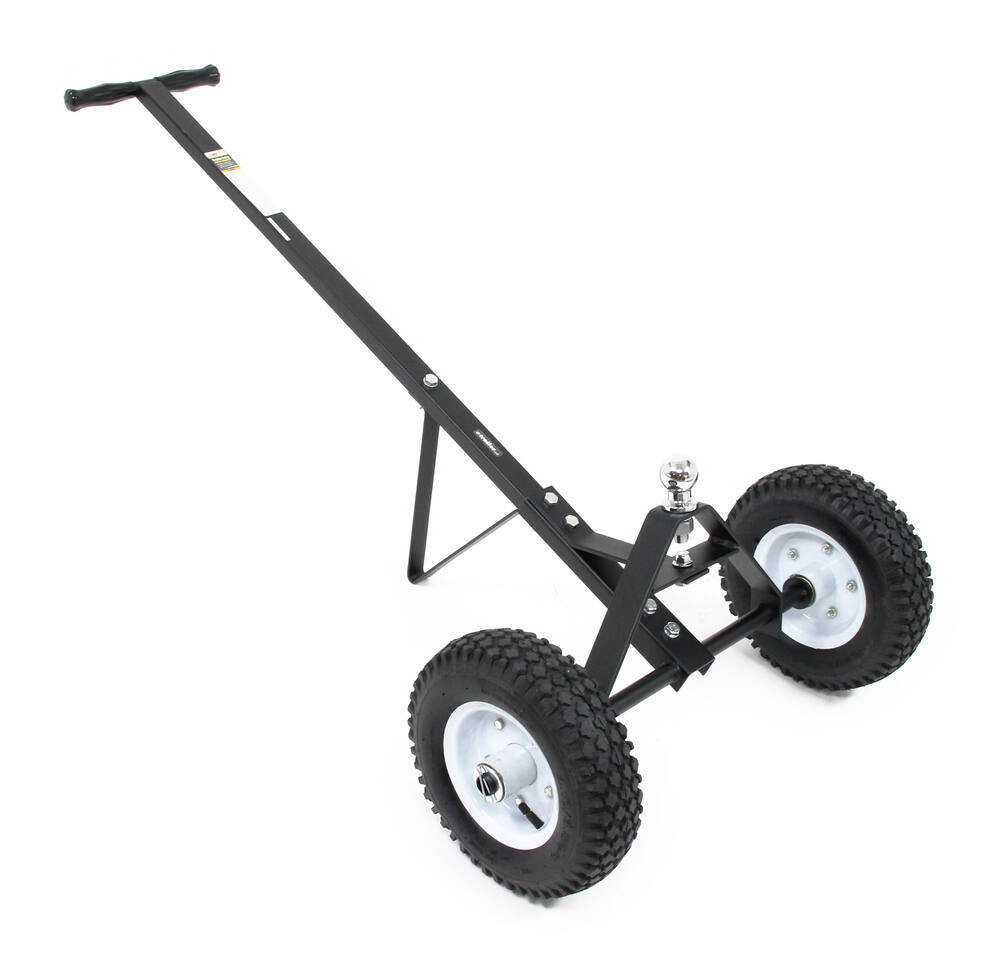 MaxxTow Trailer Dolly with 17/8" Hitch Ball Black Powder Coated Steel 600 lbs MaxxTow Hitch