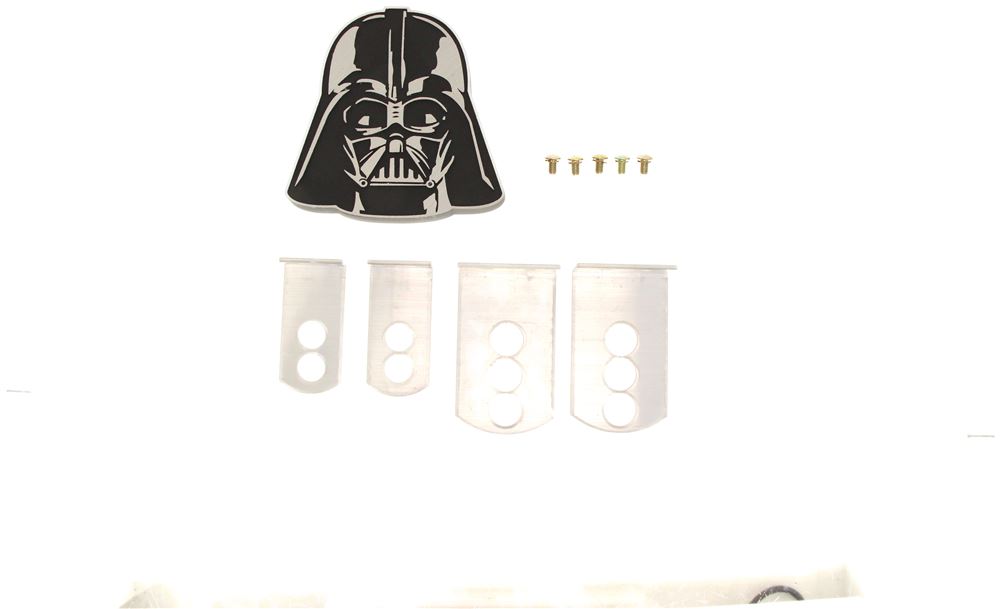 Star Wars Darth Vader Trailer Hitch Cover - 1-1/4" and 2" Hitches ...