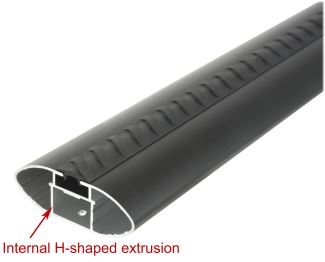 Rhino-Rack Vortex H-shaped extrusion