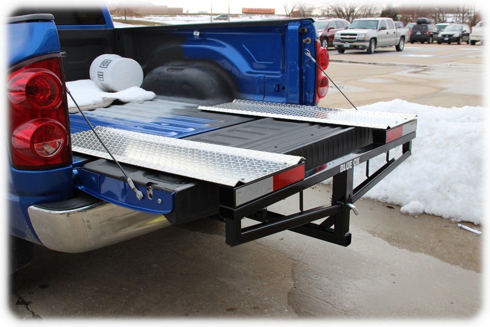 Compare Blue Ox TailGator vs Blue Ox Wheeled | etrailer.com Truck Bed Extender For Golf Cart