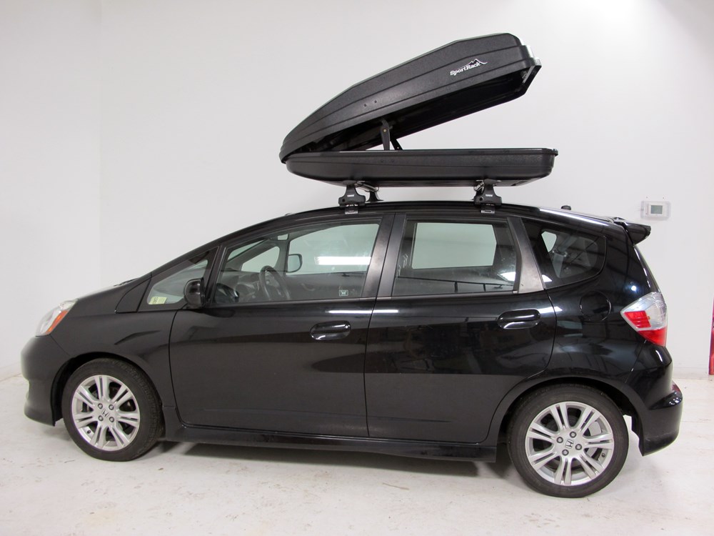 SportRack Vista XL Cargo Box Roof Mount 18 cu ft Black SportRack Roof Cargo Carrier SR7018