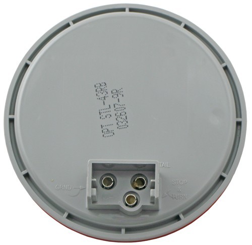 Sealed 4 U0026quot Round Led Trailer Stop Turn And Tail Light Flush Mount 3