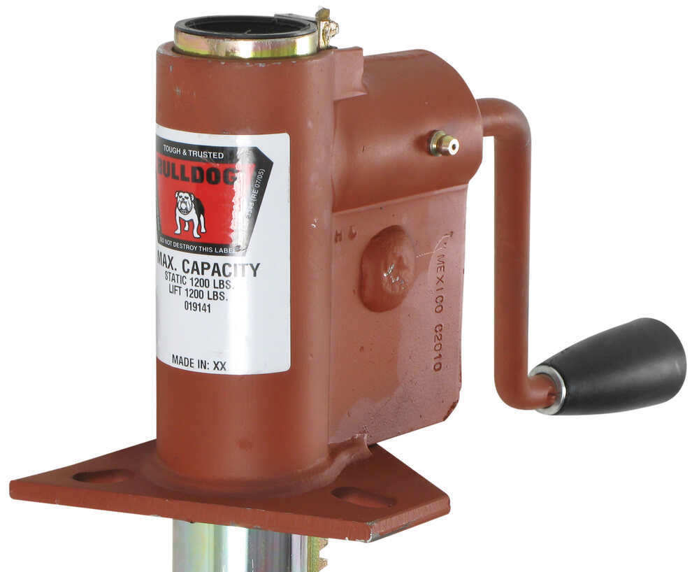 Bulldog HeavyDuty, RackandGear Jack with Steel Wheel AFrame 16
