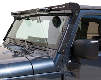 Carr Rota Light Bar in the lowered position