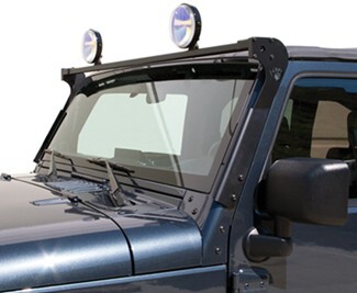 Carr Rota Light Bar in the upright position