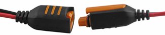 Close-up of CTEK's Comfort Connect plugs