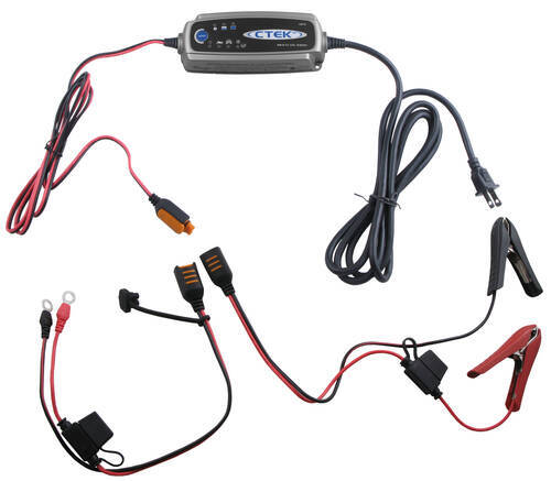 CTEK MULTI US 3300 Charger w/ both clamp and eyelet cables