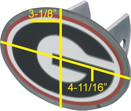 Bulldogs G Logo Trailer Hitch Receiver Cover, # CTH5S | etrailer.com