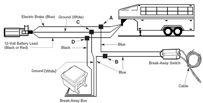 Wiring Diagram For The Curt 4 Pole To 7 Pole Adapter