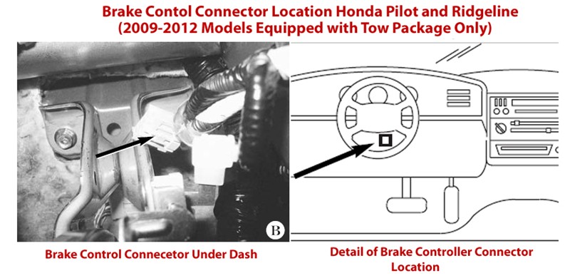 2011 Honda pilot electric brake controller #5