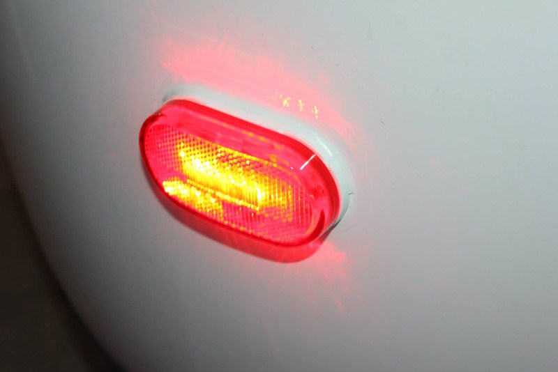 Led Trailer Clearance Side Marker Light With Reflector 2 Wire
