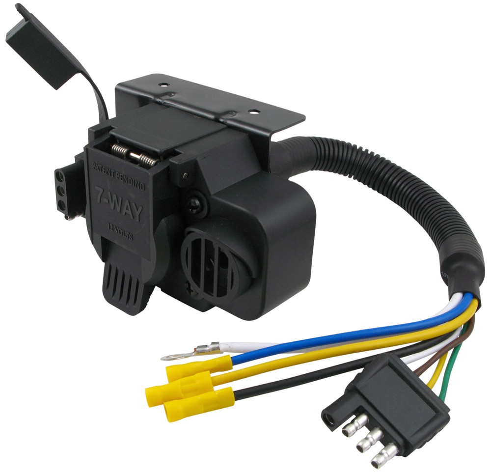 Curt Trailer Connector Adapter With Backup Alarm