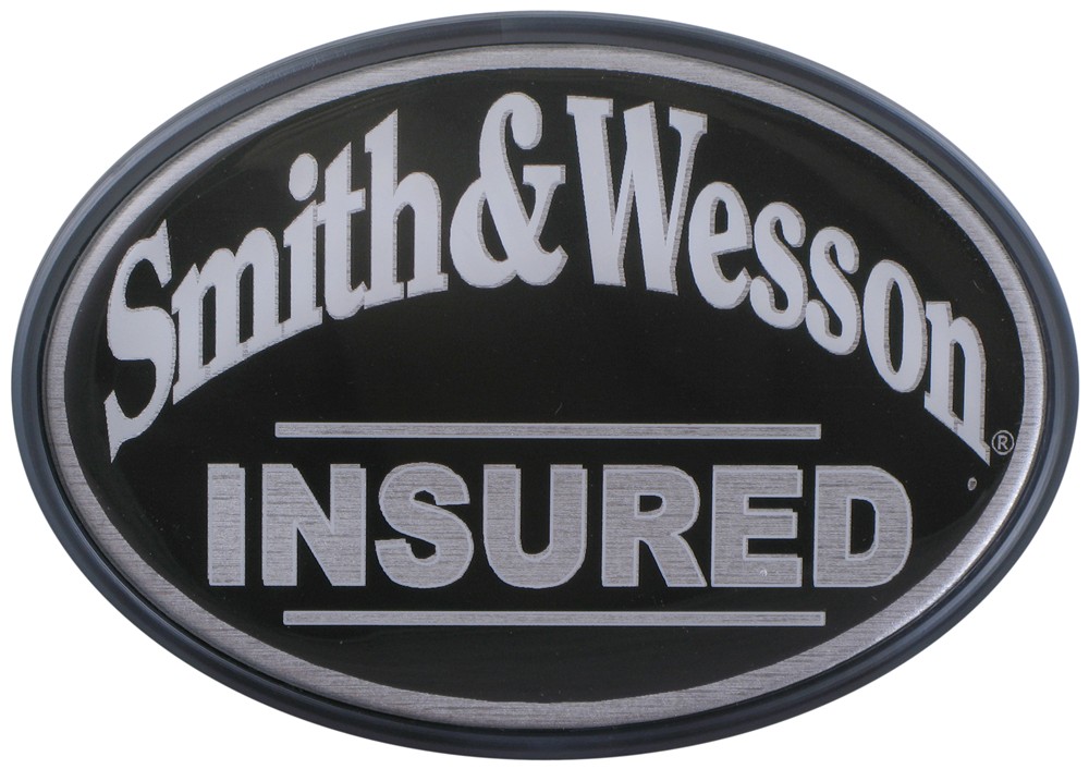Smith & Wesson Insured 2" Trailer Hitch Receiver Cover Smith & Wesson Insured 2" Trailer Hitch Receiver Cover