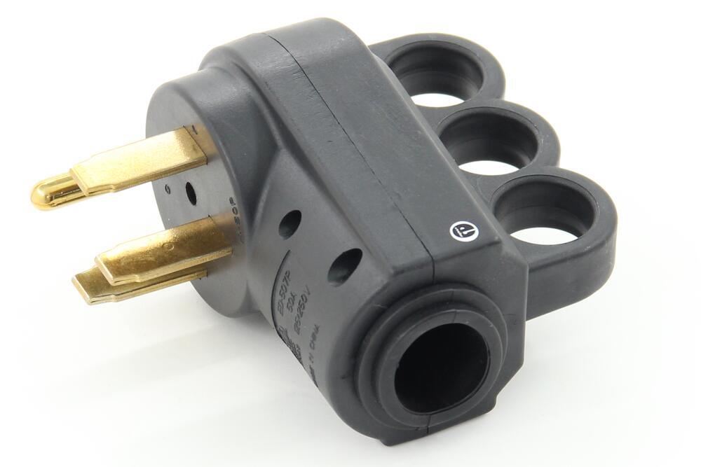 Mighty Cord Replacement Hardwire Rv Plug - Male End