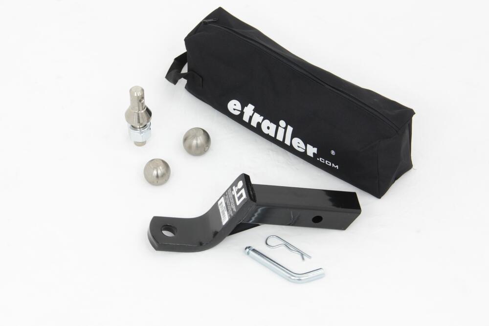 23/4" Rise or 4" Drop Ball Mount Kit 6,000 lbs etrailer