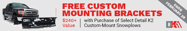 FREE Custom Mounting Bracket (240+ Dollar Value) With Purchase of Select Custom Mounting Kit Snow Plows