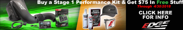 75 Dollars worth of free gifts with purchase of select Edge Stage 1 Kits