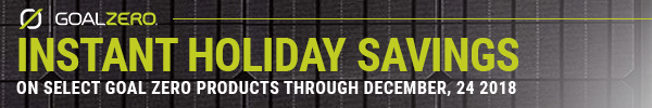 Huge Savings on Select Goal Zero Products