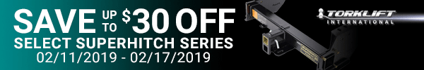 Save Up to $30 Off Select SuperHitch Series Hitches