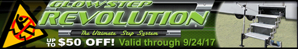 Save $50 Instantly on Torklift Glowstep Revolution RV Steps