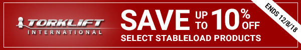 Save Up to 10% on Select Torklift StableLoad Products