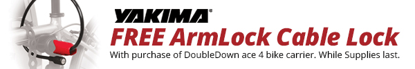 Get A Free ArmLock with Purchase of DoubleDown Ace 4 Bike Rack