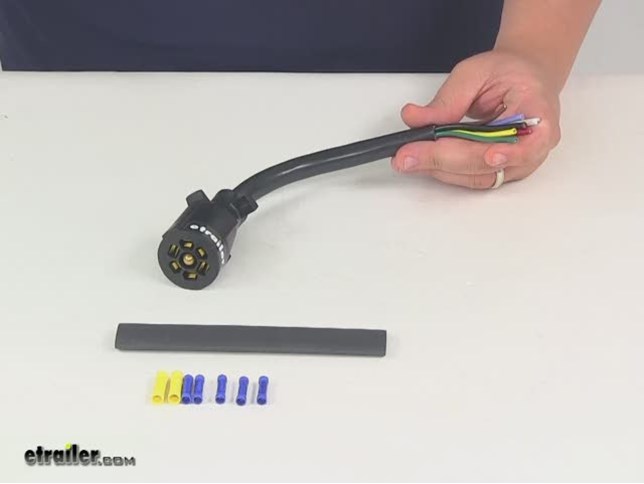 Bargman 7-pole Round Connector W Hardware