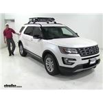 2016 Ford Explorer Towing Capacity >> Curt Roof Mounted Cargo Basket - 41-1/2" Long x 37" Wide x 4" Deep - 150 lbs Curt Roof Basket C18115 2016 Ford Explorer Towing Capacity >> Curt Roof Mounted Cargo Basket - 41-1/2" Long x 37" Wide x 4" Deep - 150 lbs Curt Roof Basket C18115