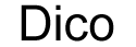 dico dico logo