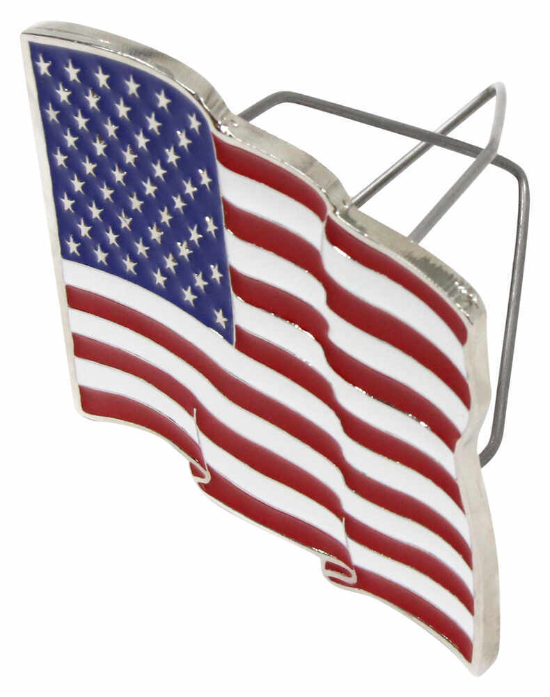 American Flag Trailer Hitch Receiver Cover For 2" Hitches DWD Plastics
