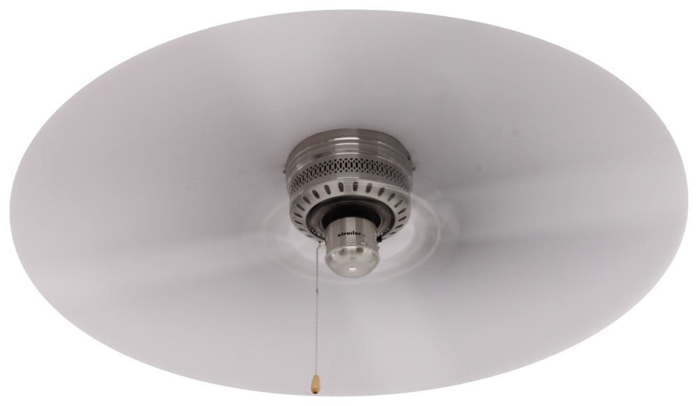 42" Hugger Style RV Ceiling Fan for RVs - Brushed Chrome ...