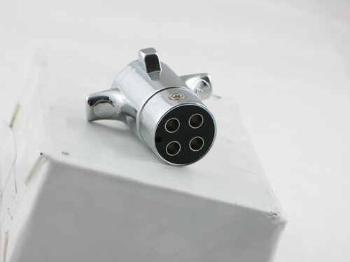 4 way chrome trailer connector trailer end tow 4 way chrome trailer connector trailer end tow