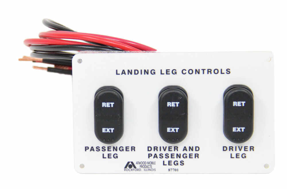 Replacement Electric Control Panel for Atwood 5th Wheel Landing Gear