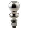 CURT stainless steel hitch ball.