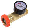 Valterra RV water pressure regulator and gauge.