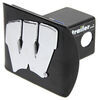 AMG University of Wisconsin emblem trailer hitch cover.