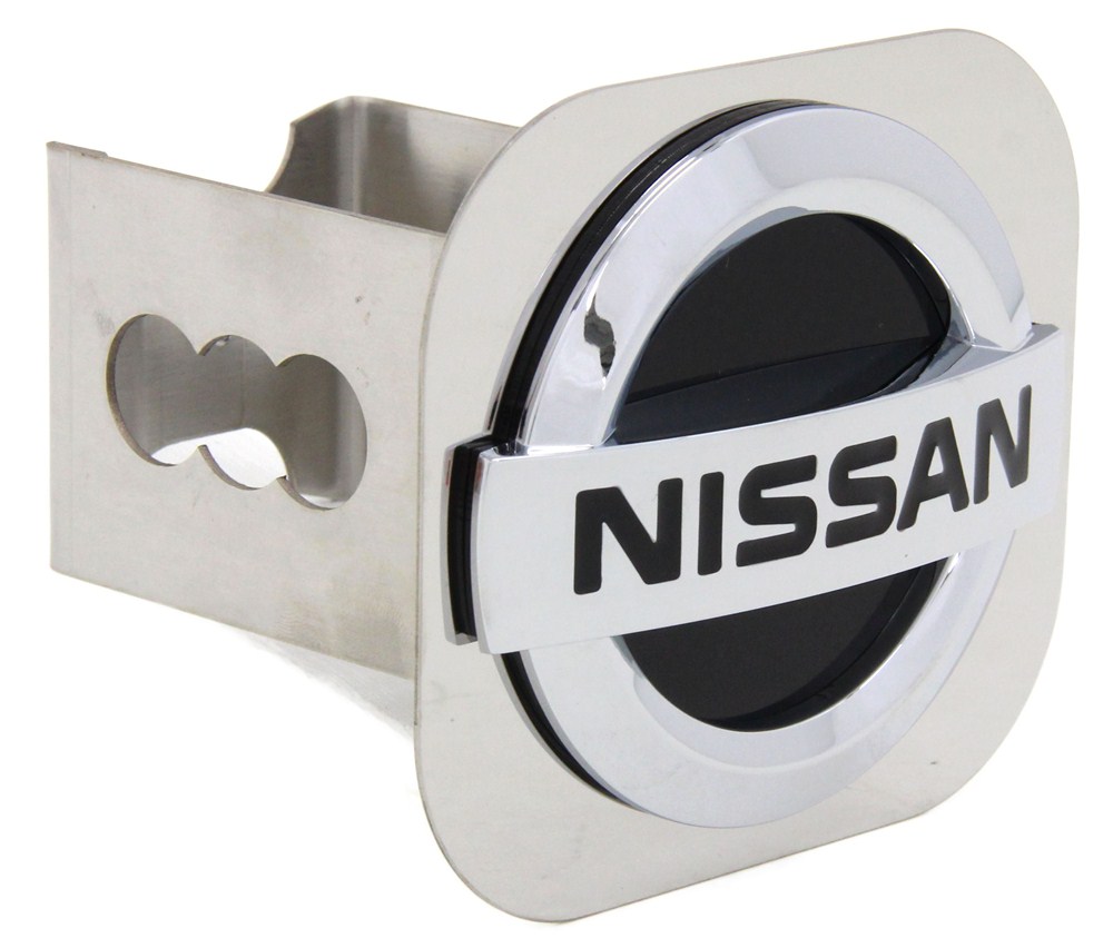 Nissan Trailer Hitch Cover 2" Hitches Stainless Steel Chrome and