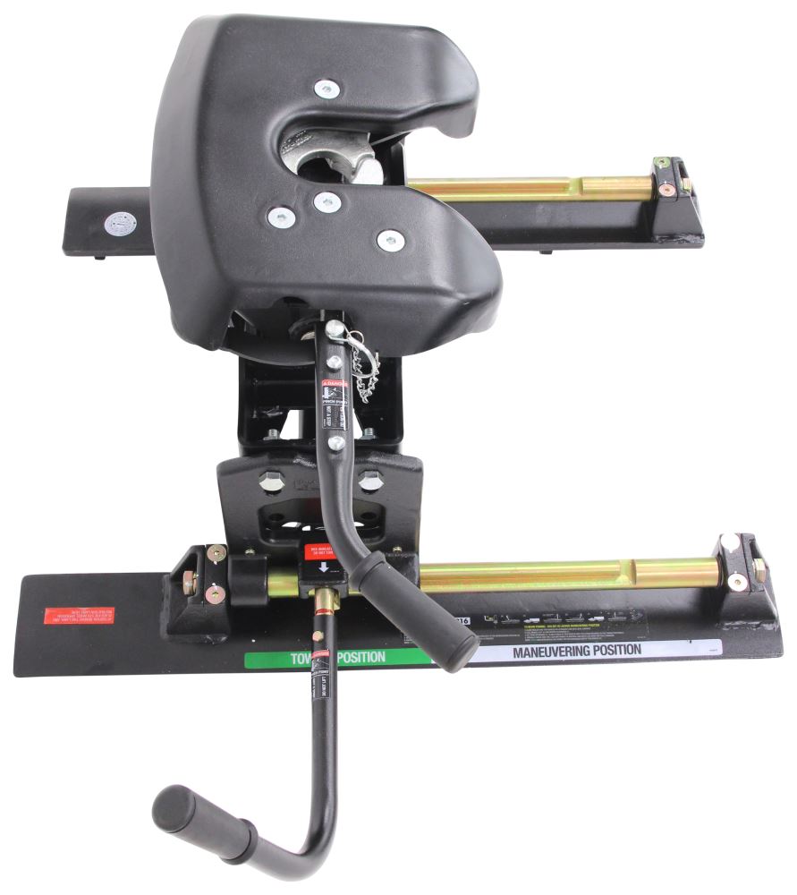 Curt A16 5th Wheel Trailer Hitch w/ R16 Slider Dual Jaw 16,000 lbs