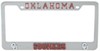 Siskiyou Oklahoma Sooners 3D collegiate license plate tag frame.