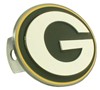Siskiyou Green Bay Packers NFL trailer hitch cover.