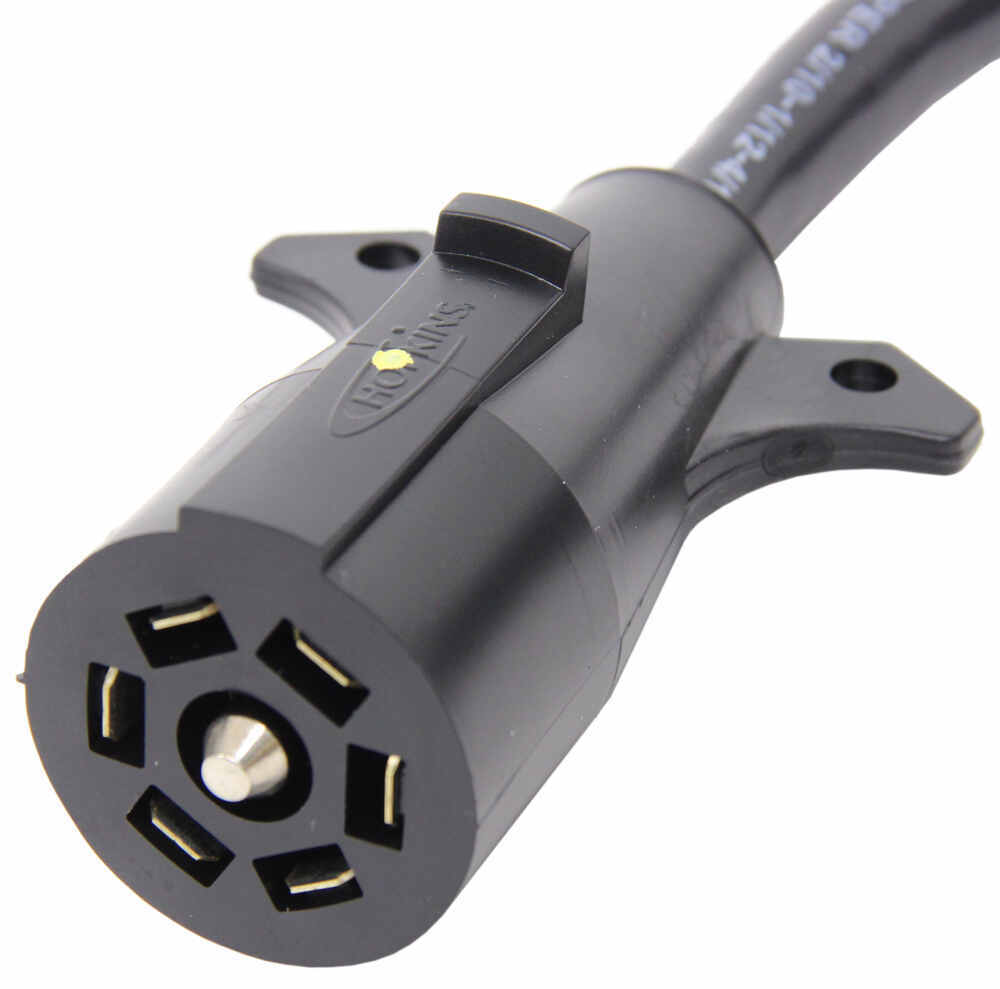 7 way molded trailer wire connector 8 7 way molded trailer wire connector 8